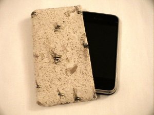 sand footprint iphone case